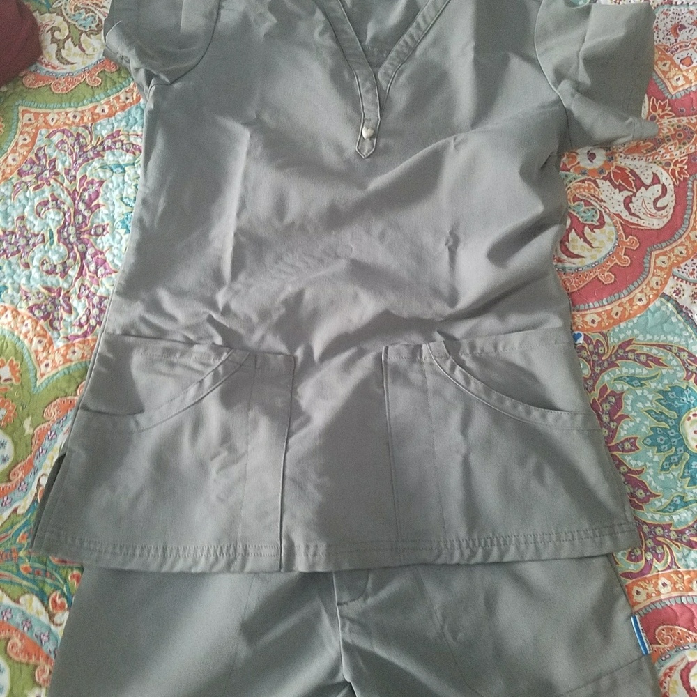 Nurse mates scrub set